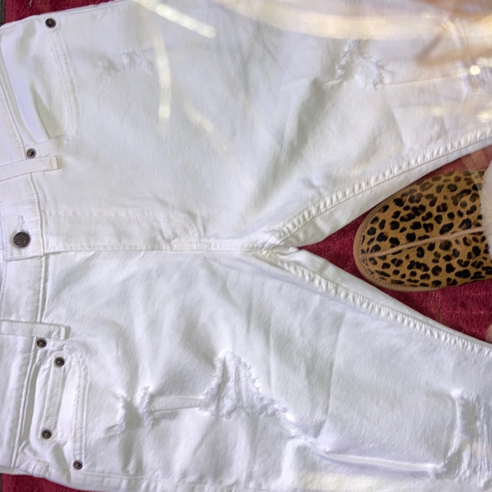 White jeans
